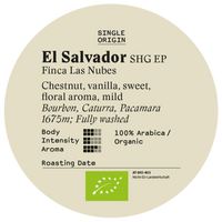 El Salvador, Finca Las Nubes, BIO