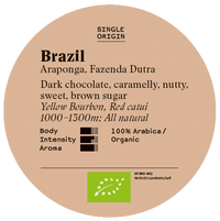 Brazil, Araponga, Fazenda Dutra, BIO